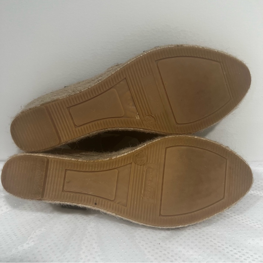 Anthropologie Maypol Espadrille Wedge Sandals Women’s Sz 38 (7.5) - Picture 13 of 14